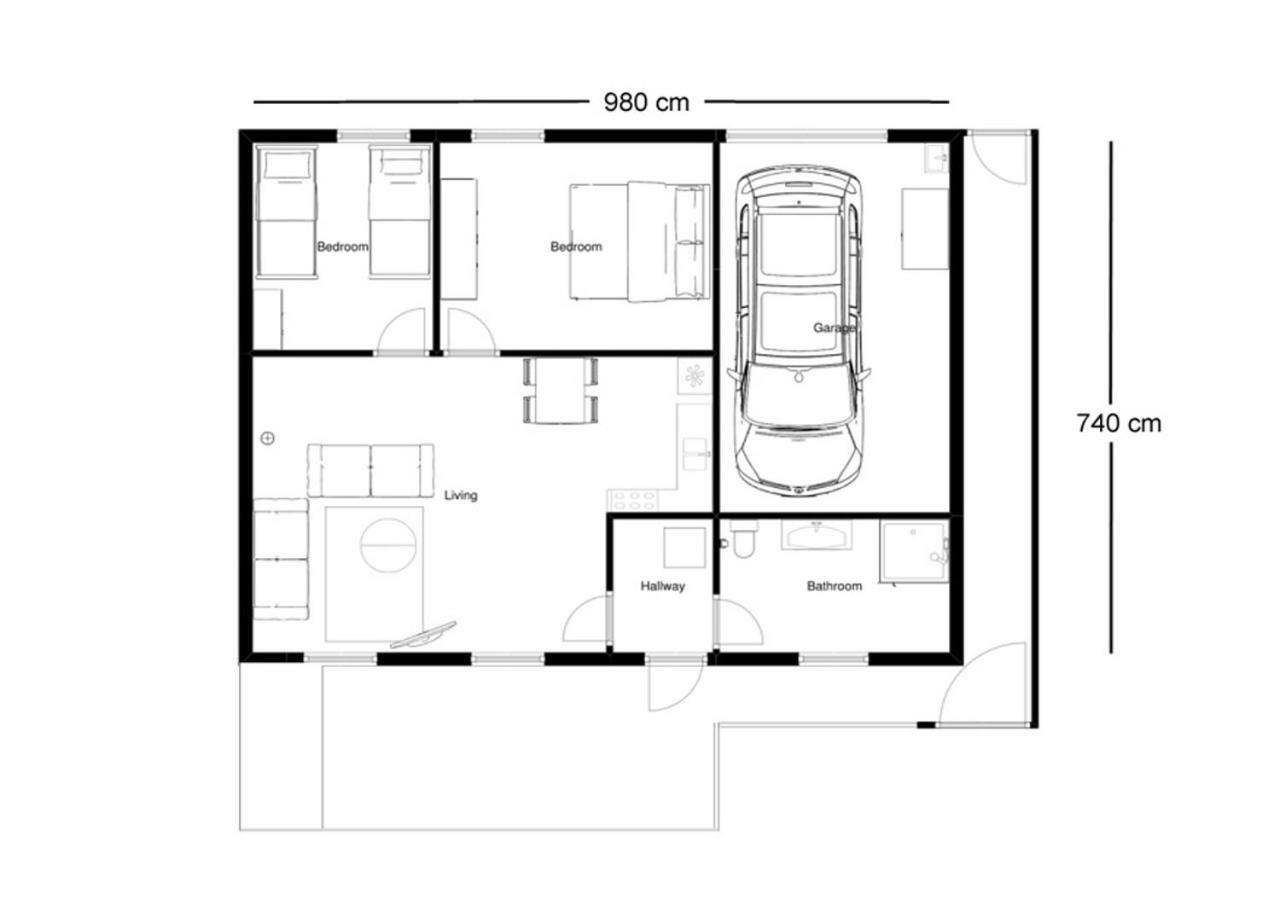 Spacious Family Holiday Home ザントフォールト エクステリア 写真